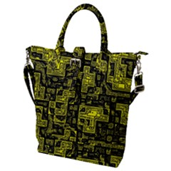 Background Graphic Beautiful Wallpaper Yellow Buckle Top Tote Bag