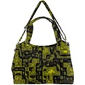 Background Graphic Beautiful Wallpaper Yellow Double Compartment Shoulder Bag View1