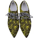 Background Graphic Beautiful Wallpaper Yellow Pointed Oxford Shoes View1