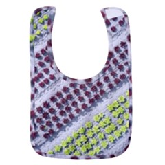 Field Agriculture Farm Stripes Diagonal Pattern Baby Bib