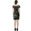 Tropical Leaves Leaf Foliage Monstera Nature Home Short Sleeve Skater Dress View2