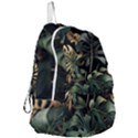 Tropical Leaves Leaf Foliage Monstera Nature Home Foldable Lightweight Backpack View3