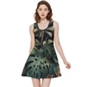 Tropical Leaves Leaf Foliage Monstera Nature Home Inside Out Reversible Sleeveless Dress View1