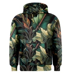 Tropical Leaf Leaves Foliage Monstera Nature Men s Core Hoodie by Jancukart