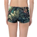 Tropical Leaf Leaves Foliage Monstera Nature Boyleg Bikini Bottoms View2