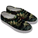 Tropical Leaf Leaves Foliage Monstera Nature Men s Classic Low Top Sneakers View3