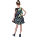 Tropical Leaf Leaves Foliage Monstera Nature Kids  Summer Dress View2