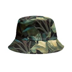 Tropical Leaf Leaves Foliage Monstera Nature Bucket Hat by Jancukart