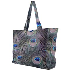 Peacock Feathers Peacock Bird Feathers Simple Shoulder Bag