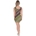 Field Agriculture Farm Stripes Diagonal Bodycon Dress View4