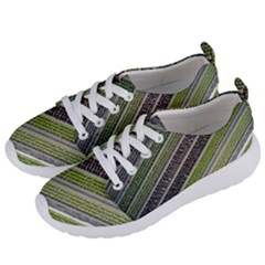 Field Agriculture Farm Stripes Diagonal Women s Lightweight Sports Shoes by Jancukart