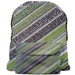 Field Agriculture Farm Stripes Diagonal Giant Full Print Backpack by Jancukart