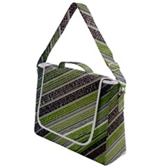 Field Agriculture Farm Stripes Diagonal Box Up Messenger Bag