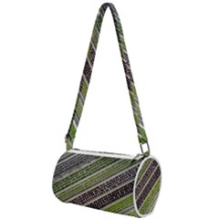 Field Agriculture Farm Stripes Diagonal Mini Cylinder Bag