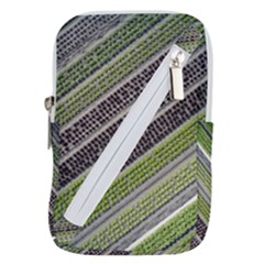 Field Agriculture Farm Stripes Diagonal Belt Pouch Bag (small)