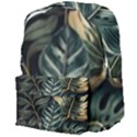 Tropical Leaves Foliage Monstera Nature Home Giant Full Print Backpack View4