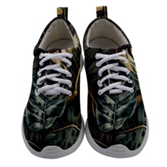 Tropical Leaves Foliage Monstera Nature Home Women Athletic Shoes