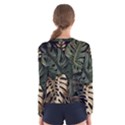 Tropical Leaves Foliage Monstera Nature Home Art Women s Long Sleeve Tee View2