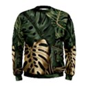 Tropical Leaves Foliage Monstera Nature Home Art Men s Sweatshirt View1