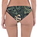 Tropical Leaves Foliage Monstera Nature Home Art Reversible Hipster Bikini Bottoms View2