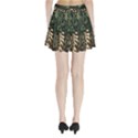 Tropical Leaves Foliage Monstera Nature Home Art Pleated Mini Skirt View2