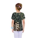 Tropical Leaves Foliage Monstera Nature Home Art Kids  One Piece Tee View2