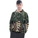 Tropical Leaves Foliage Monstera Nature Home Art Men s Pullover Hoodie View1