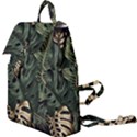 Tropical Leaves Foliage Monstera Nature Home Art Buckle Everyday Backpack View1