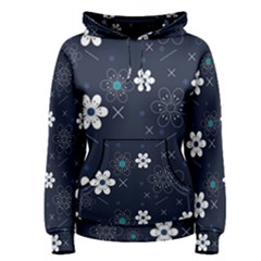 Flowers Pattern Pattern Flower Texture Women s Pullover Hoodie