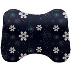 Flowers Pattern Pattern Flower Texture Head Support Cushion