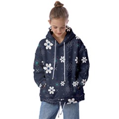 Flowers Pattern Pattern Flower Texture Kids  Oversized Hoodie by Jancukart