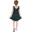 Lines Pattern Texture Stripes Particles Modern Kids  Sleeveless Dress View2