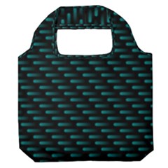 Lines Pattern Texture Stripes Particles Modern Premium Foldable Grocery Recycle Bag by Jancukart