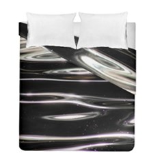 Water Lake Water Surface Reflection Nature Duvet Cover Double Side (full/ Double Size) by Jancukart