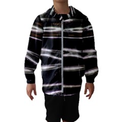 Water Lake Water Surface Reflection Nature Kids  Hooded Windbreaker