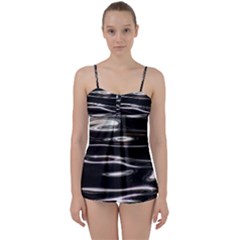 Water Lake Water Surface Reflection Nature Babydoll Tankini Set