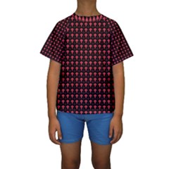 Arrow Pentagon Desktop Wallpaper Geometric Pattern Kids  Short Sleeve Swimwear