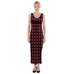 Arrow Pentagon Desktop Wallpaper Geometric Pattern Fitted Maxi Dress by Jancukart