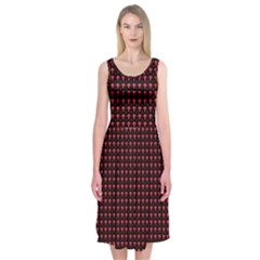 Arrow Pentagon Desktop Wallpaper Geometric Pattern Midi Sleeveless Dress