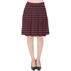 Arrow Pentagon Desktop Wallpaper Geometric Pattern Velvet High Waist Skirt