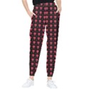 Arrow Pentagon Desktop Wallpaper Geometric Pattern Women s Tapered Pants View1