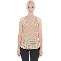 Background Spiral Abstract Template Swirl Whirl Piece Up Tank Top