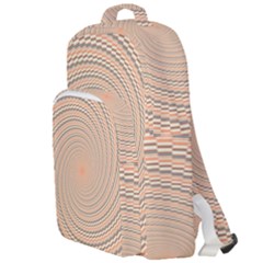 Background Spiral Abstract Template Swirl Whirl Double Compartment Backpack by Jancukart