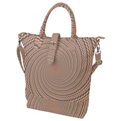 Background Spiral Abstract Template Swirl Whirl Buckle Top Tote Bag