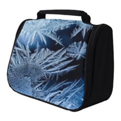 Pattern Frosty Frost Glass Full Print Travel Pouch (small) by Jancukart