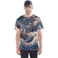 Sea Dragon Kanagawa Sea Monster Men s Sport Mesh Tee