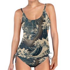 Sea Dragon Kanagawa Sea Monster Tankini Set by Jancukart