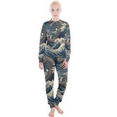 Sea Dragon Kanagawa Sea Monster Women s Lounge Set by Jancukart