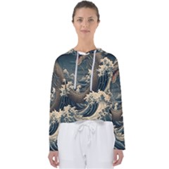 Sea Dragon Kanagawa Sea Monster Women s Slouchy Sweat