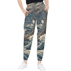 Sea Dragon Kanagawa Sea Monster Women s Tapered Pants